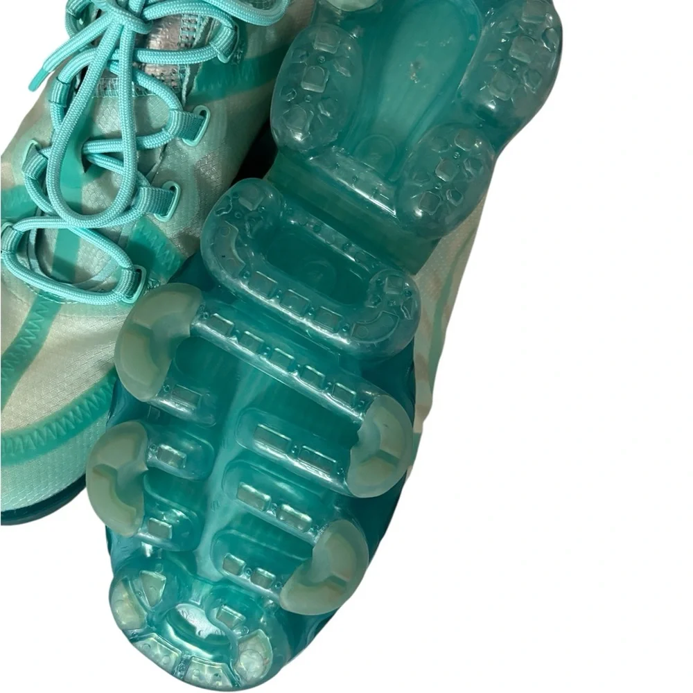Nike Teal VaporMax Flyknit Shoes